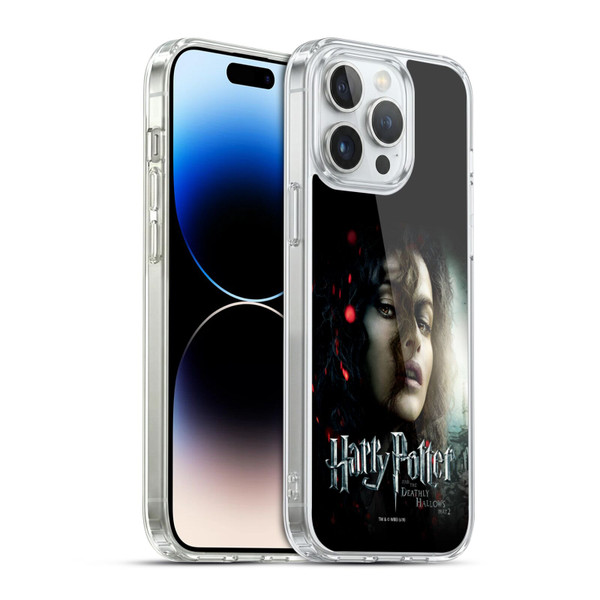 Harry Potter Deathly Hallows VIII Bellatrix Lestrange Soft Gel Case for Apple iPhone 14 Pro Max & MagSafe