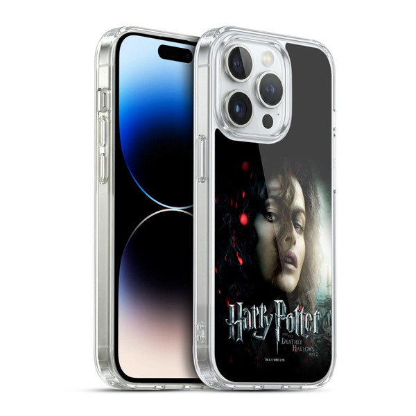 Harry Potter Deathly Hallows VIII Bellatrix Lestrange Soft Gel Case for Apple iPhone 14 Pro & MagSafe