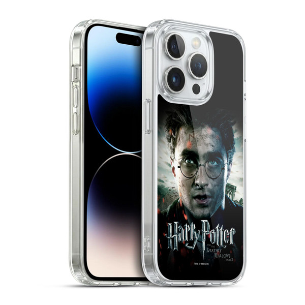 Harry Potter Deathly Hallows VIII Potrait Soft Gel Case for Apple iPhone 14 Pro & MagSafe