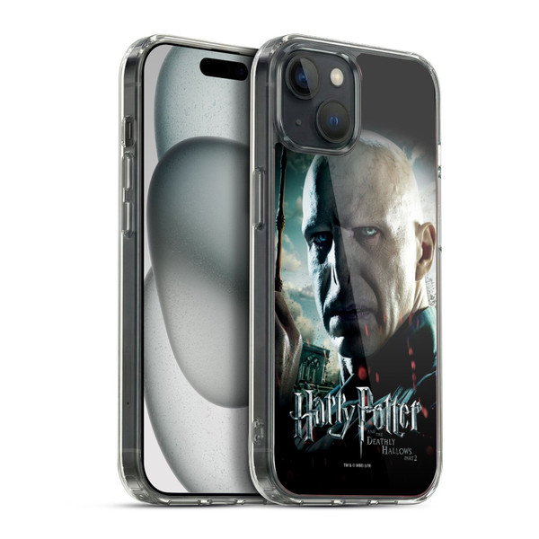 Harry Potter Deathly Hallows VIII Voldemort Soft Gel Case for Apple iPhone 15 Plus & MagSafe