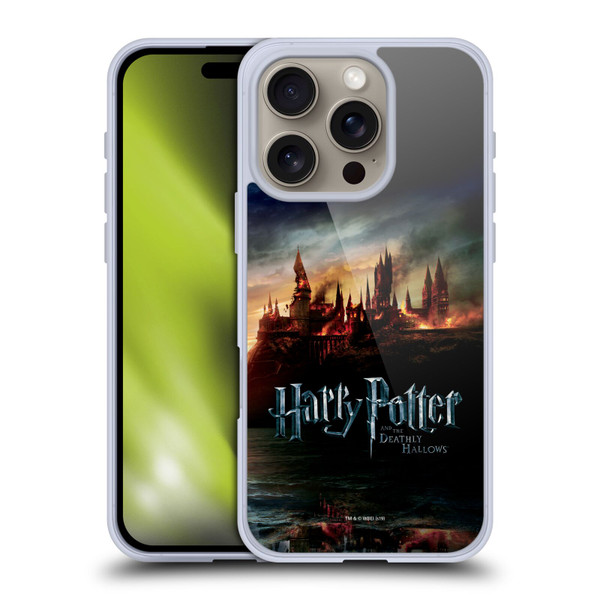 Harry Potter Deathly Hallows VIII Castle Soft Gel Case for Apple iPhone 16 Pro & MagSafe
