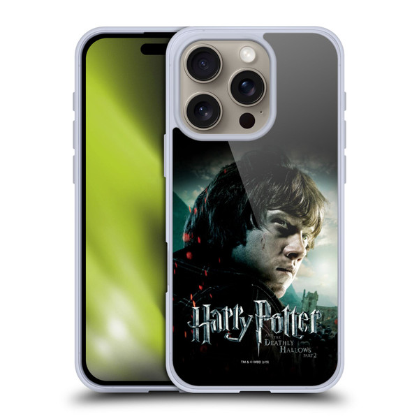 Harry Potter Deathly Hallows VIII Ron Weasley Soft Gel Case for Apple iPhone 16 Pro & MagSafe