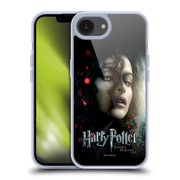 Harry Potter Deathly Hallows VIII Bellatrix Lestrange Soft Gel Case for Apple iPhone 16e & MagSafe