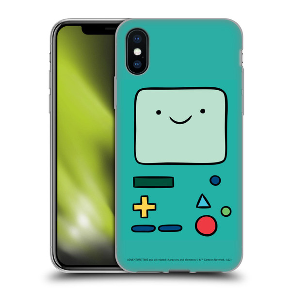 Adventure Time Graphics BMO Soft Gel Case for Apple iPhone X / iPhone XS & MagSafe