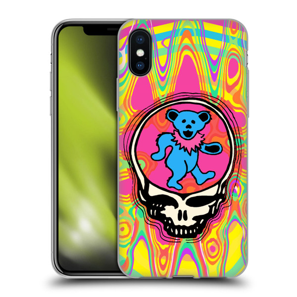 Grateful Dead Trends Bear Soft Gel Case for Apple iPhone X / iPhone XS & MagSafe