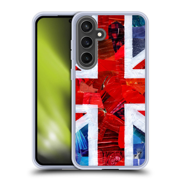 Artpoptart Flags Union Jack Soft Gel Case for Samsung Galaxy S24 FE & MagSafe