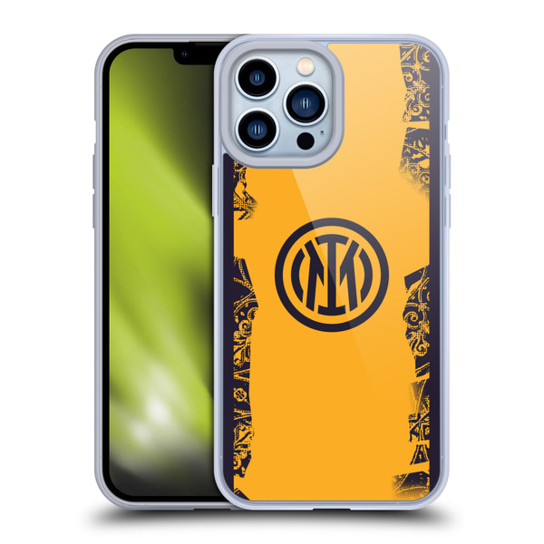 Fc Internazionale Milano 2024/25 Crest Kit Third Soft Gel Case for Apple iPhone 13 Pro Max & MagSafe