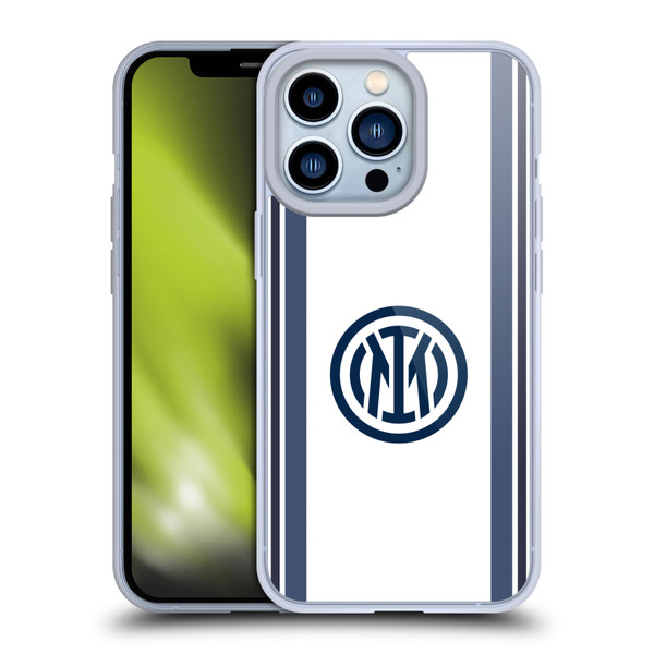 Fc Internazionale Milano 2024/25 Crest Kit Away Soft Gel Case for Apple iPhone 13 Pro & MagSafe