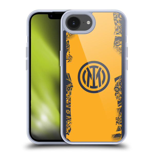 Fc Internazionale Milano 2024/25 Crest Kit Third Soft Gel Case for Apple iPhone 16e & MagSafe
