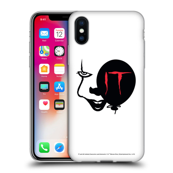 IT Movie Graphics Pennywise Soft Gel Case for Apple iPhone X / iPhone XS & MagSafe