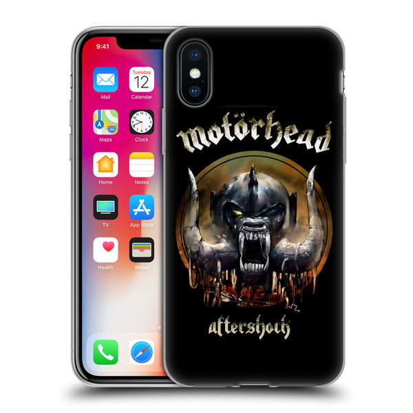 Motorhead Graphics Aftershock Soft Gel Case for Apple iPhone X / iPhone XS & MagSafe