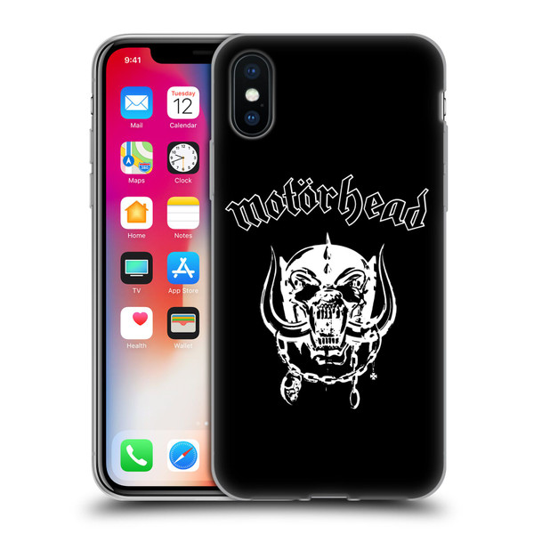 Motorhead Graphics Classic Logo Soft Gel Case for Apple iPhone X / iPhone XS & MagSafe