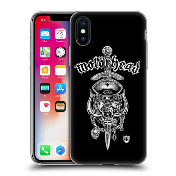 Motorhead Graphics Hiro Dagger Soft Gel Case for Apple iPhone X / iPhone XS & MagSafe