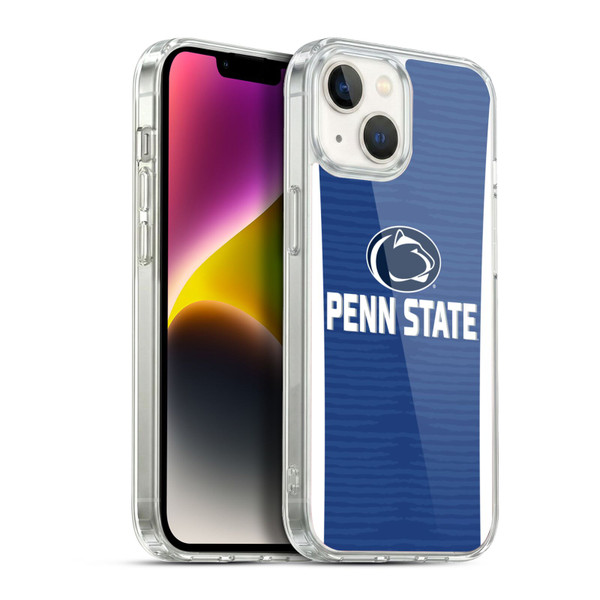 Pennsylvania State University PSU Pennsylvania State Art Graphics 1 Soft Gel Case for Apple iPhone 14