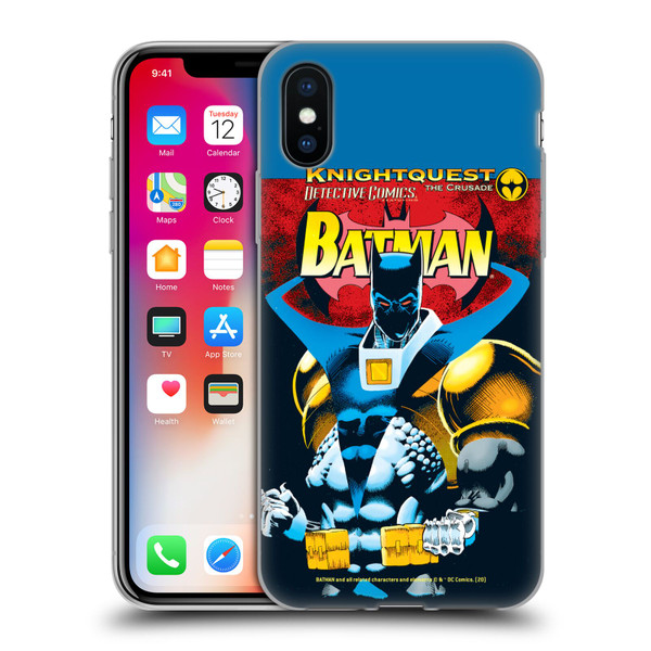 Batman DC Comics Iconic Comic Book Costumes Knightquest Soft Gel Case for Apple iPhone X / iPhone XS & MagSafe