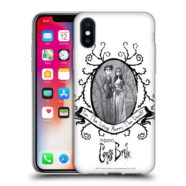 Corpse Bride Key Art Frame Soft Gel Case for Apple iPhone X / iPhone XS & MagSafe