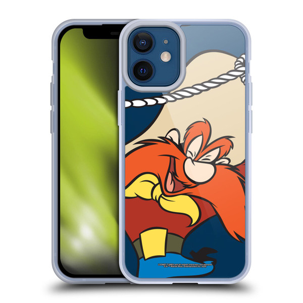 Looney Tunes Characters Yosemite Sam Soft Gel Case for Apple iPhone 12 Mini & MagSafe