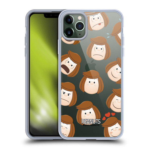 Peanuts Character Patterns Peppermint Patty Soft Gel Case for Apple iPhone 11 Pro Max & MagSafe