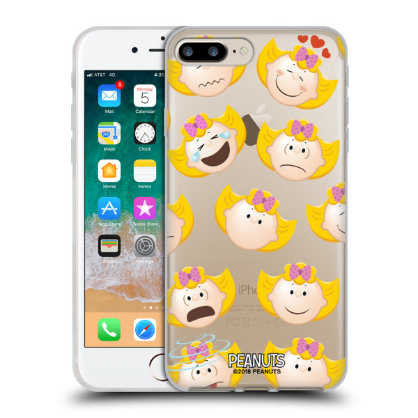 Peanuts Character Patterns Sally Brown Soft Gel Case for Apple iPhone 7 Plus / iPhone 8 Plus & MagSafe