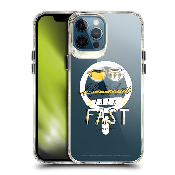Gilmore Girls Character Icons Catchphrase SHOCKPROOF BUMPER CASE COMPATIBLE WITH Apple iPhone 12 Pro Max & MAGSAFE