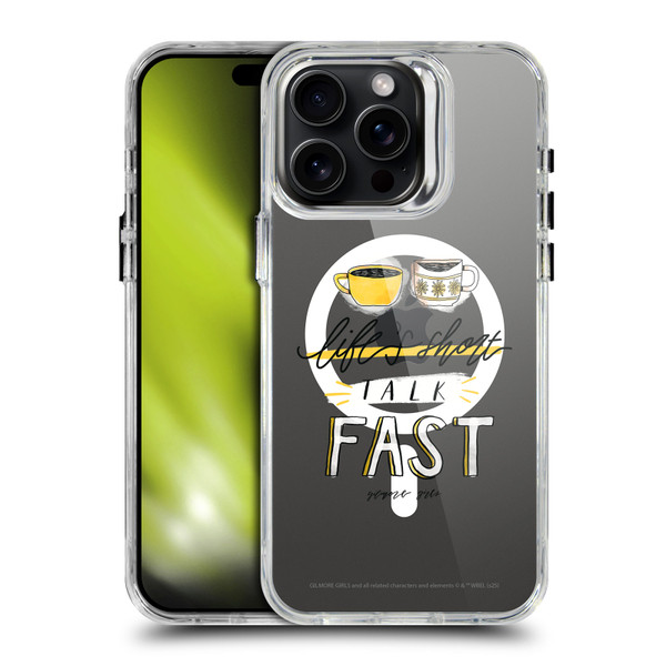 Gilmore Girls Character Icons Catchphrase SHOCKPROOF BUMPER CASE COMPATIBLE WITH Apple iPhone 15 Pro Max & MAGSAFE