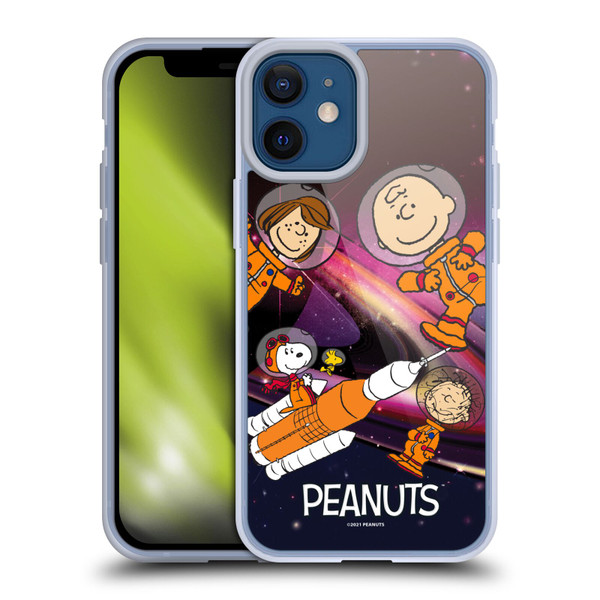 Peanuts Secrets Of Apollo 10 Deep Space Soft Gel Case for Apple iPhone 12 Mini & MagSafe