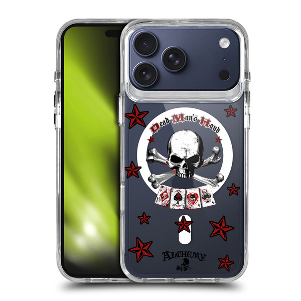 Alchemy Gothic Gothic Art Dead Man's Hand SHOCKPROOF BUMPER CASE COMPATIBLE WITH Apple iPhone 17 Pro Max & MAGSAFE