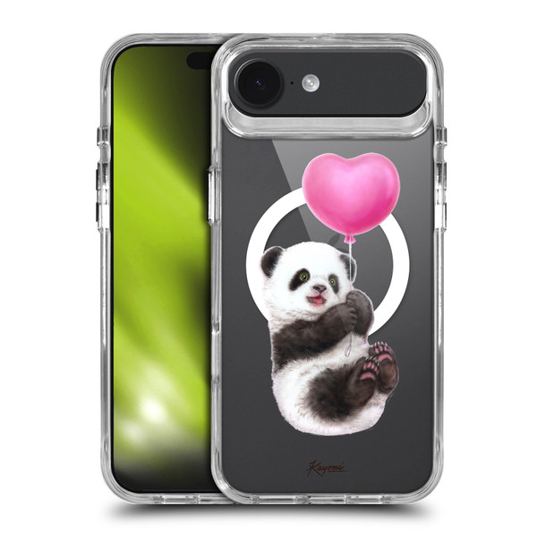Kayomi Harai Animals Panda Balloon SHOCKPROOF BUMPER CASE COMPATIBLE WITH Apple iPhone 17 Air & MAGSAFE