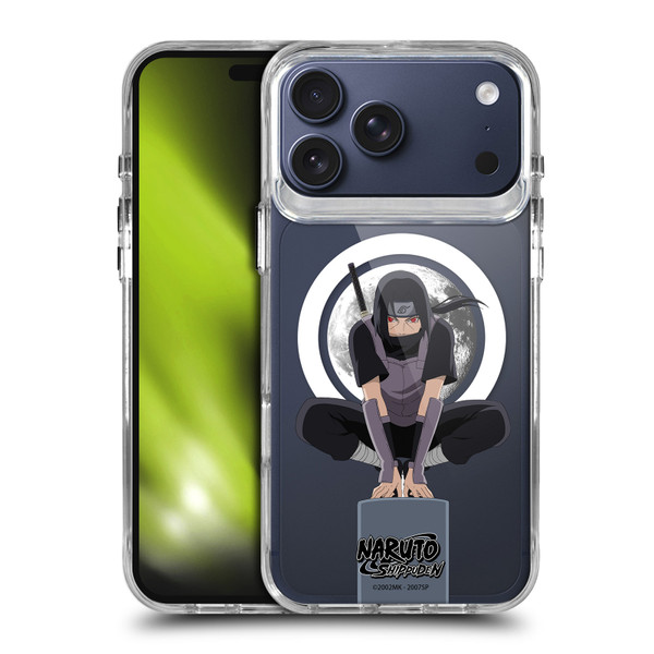 Naruto Shippuden Characters & Icons Itachi Uchiha Moon SHOCKPROOF BUMPER CASE COMPATIBLE WITH Apple iPhone 17 Pro Max & MAGSAFE
