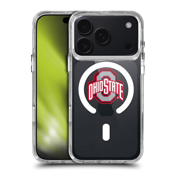 Ohio State University Logo Icon Plain SHOCKPROOF BUMPER CASE COMPATIBLE WITH Apple iPhone 17 Pro & MAGSAFE