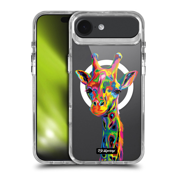 P.D. Moreno Gothic Art Giraffe SHOCKPROOF BUMPER CASE COMPATIBLE WITH Apple iPhone 17 Air & MAGSAFE