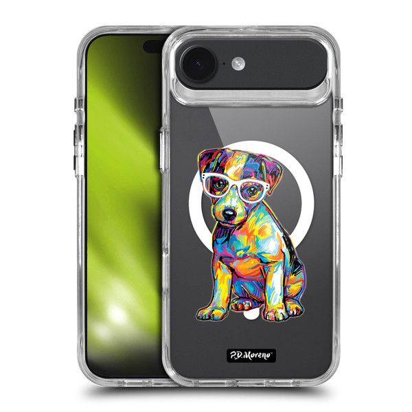 P.D. Moreno Gothic Art Jack Russell SHOCKPROOF BUMPER CASE COMPATIBLE WITH Apple iPhone 17 Air & MAGSAFE