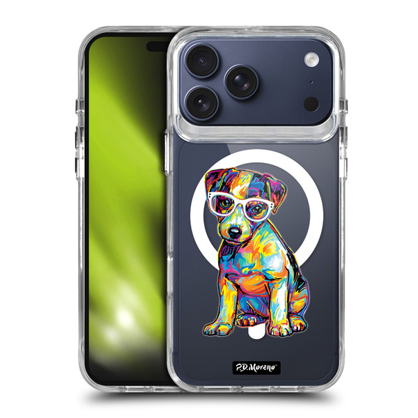 P.D. Moreno Gothic Art Jack Russell SHOCKPROOF BUMPER CASE COMPATIBLE WITH Apple iPhone 17 Pro Max & MAGSAFE