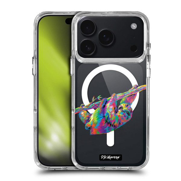 P.D. Moreno Gothic Art Sloth SHOCKPROOF BUMPER CASE COMPATIBLE WITH Apple iPhone 17 Pro & MAGSAFE