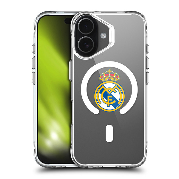 Real Madrid CF Logo Icon Crest SHOCKPROOF BUMPER CASE COMPATIBLE WITH Apple iPhone 17 & MAGSAFE