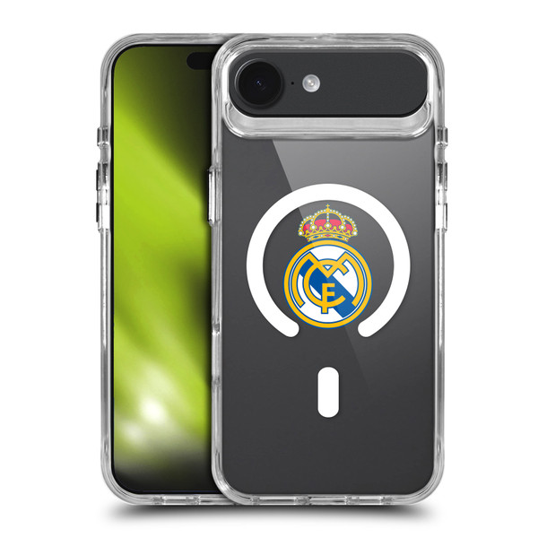 Real Madrid CF Logo Icon Crest SHOCKPROOF BUMPER CASE COMPATIBLE WITH Apple iPhone 17 Air & MAGSAFE