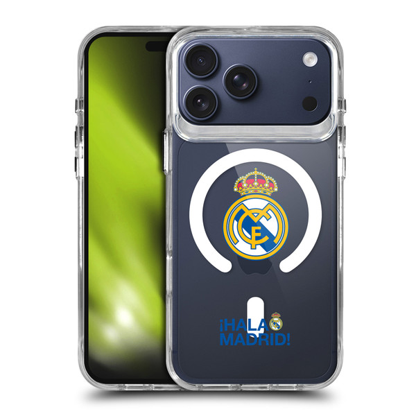 Real Madrid CF Logo Icon Hala Madrid SHOCKPROOF BUMPER CASE COMPATIBLE WITH Apple iPhone 17 Pro Max & MAGSAFE