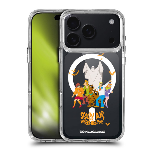 Scooby-Doo Character Art Group Halloween SHOCKPROOF BUMPER CASE COMPATIBLE WITH Apple iPhone 17 Pro & MAGSAFE