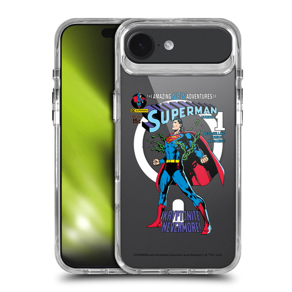 Superman DC Comics Logos and Comics Unchained SHOCKPROOF BUMPER CASE COMPATIBLE WITH Apple iPhone 17 Air & MAGSAFE
