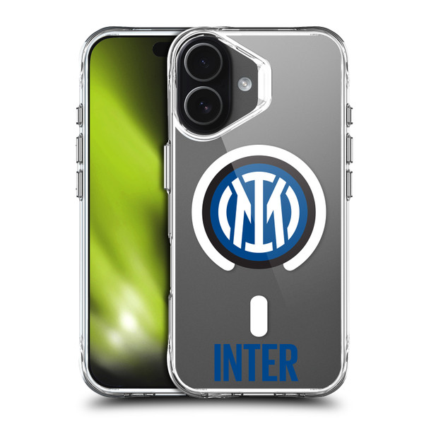 Fc Internazionale Milano Logo Icon Crest Inter SHOCKPROOF BUMPER CASE COMPATIBLE WITH Apple iPhone 17 & MAGSAFE