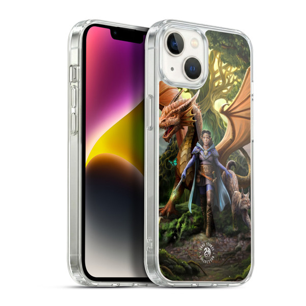 Anne Stokes Fantasy Characters Lillithea Soft Gel Case for Apple iPhone 14 Plus & MagSafe
