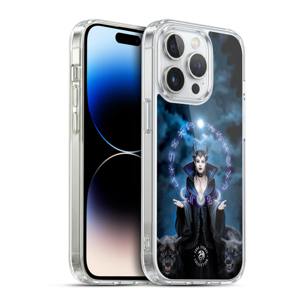 Anne Stokes Fantasy Characters Moon Witch Soft Gel Case for Apple iPhone 14 Pro & MagSafe