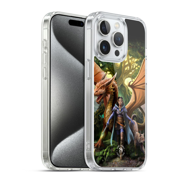 Anne Stokes Fantasy Characters Lillithea Soft Gel Case for Apple iPhone 15 Pro & MagSafe