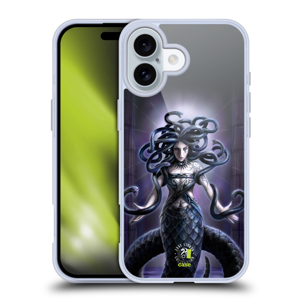 Anne Stokes Fantasy Characters Serpents Spell Soft Gel Case for Apple iPhone 16 & MagSafe