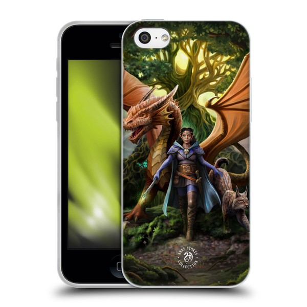 Anne Stokes Fantasy Characters Lillithea Soft Gel Case for Apple iPhone 5c