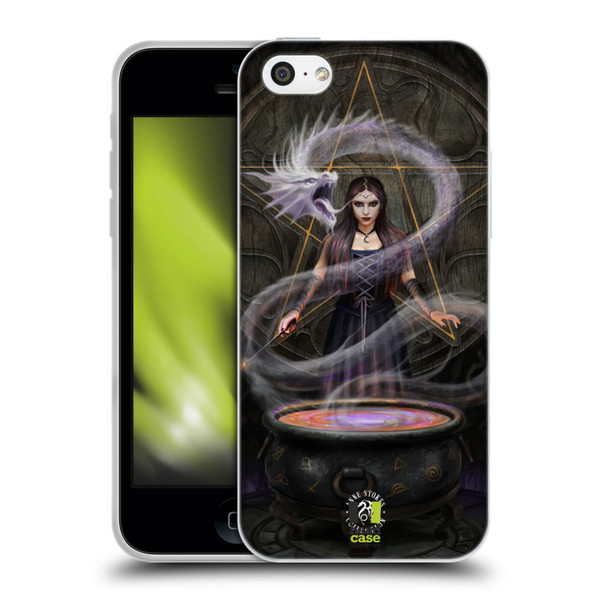 Anne Stokes Fantasy Characters The Summoning Dragon Soft Gel Case for Apple iPhone 5c