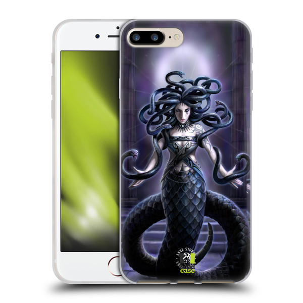 Anne Stokes Fantasy Characters Serpents Spell Soft Gel Case for Apple iPhone 7 Plus / iPhone 8 Plus & MagSafe