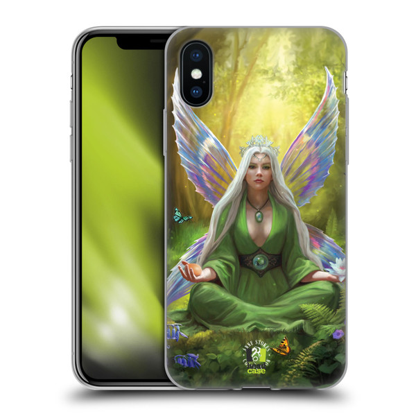 Anne Stokes Fantasy Characters Empress Soft Gel Case for Apple iPhone X / iPhone XS & MagSafe