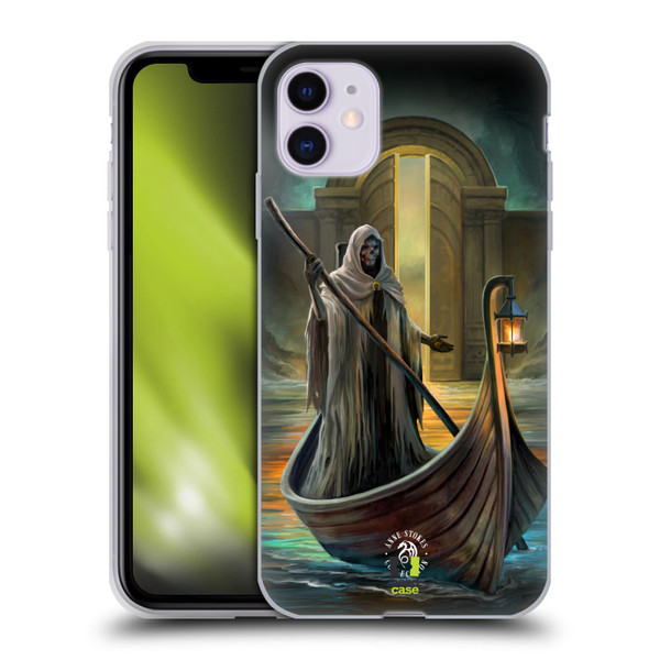 Anne Stokes Fantasy Collection Ferryman Soft Gel Case for Apple iPhone 11