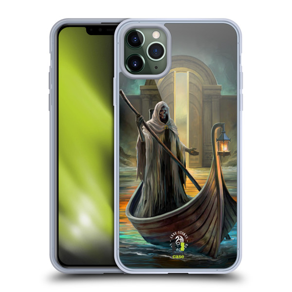 Anne Stokes Fantasy Collection Ferryman Soft Gel Case for Apple iPhone 11 Pro Max & MagSafe